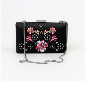 Calvin Klein Evening Floral Clutch